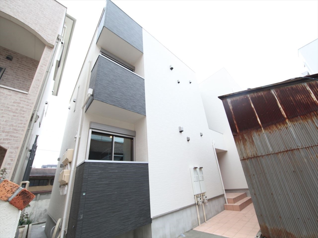 建物外観　外観　オートロック付　デザイナーズ　光インターネット無料