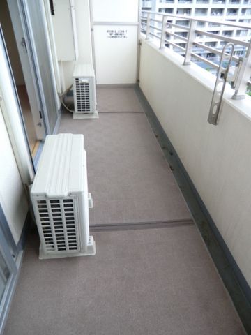 バルコニー　奥行きたっぷりバルコニー