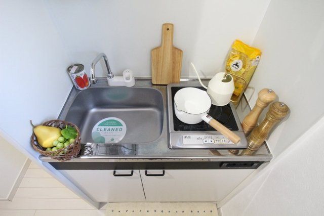 キッチン　家具、小物はイメージです