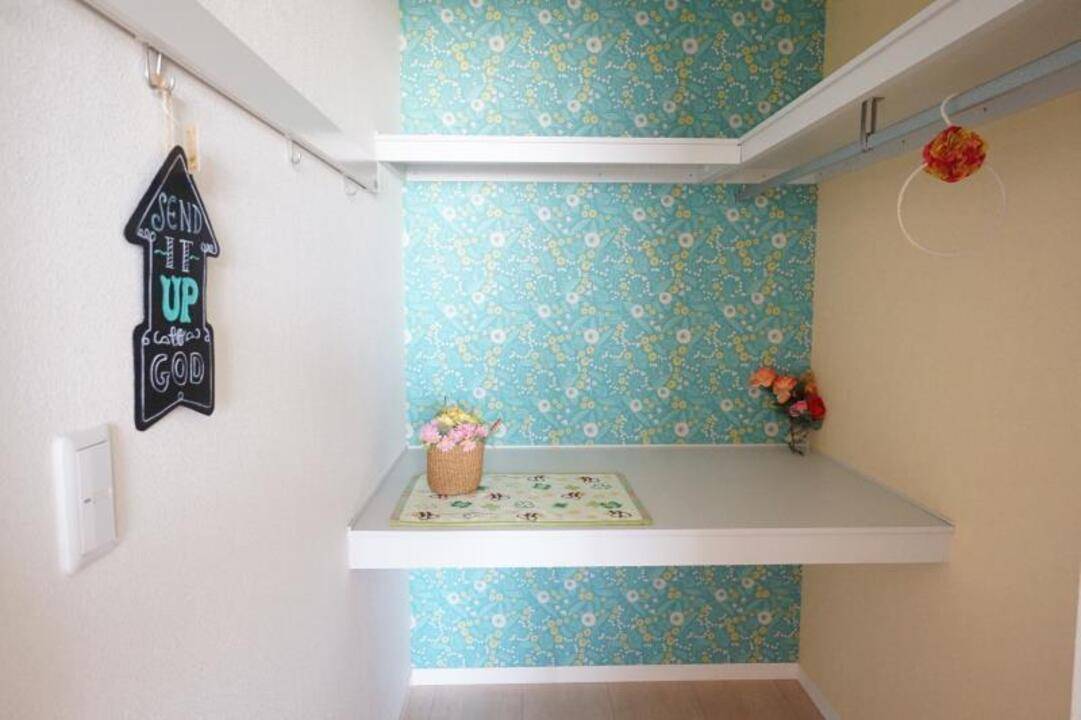 収納　ウォークインクローゼット