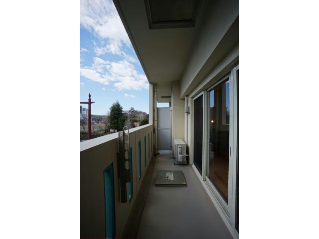 バルコニー　南向き