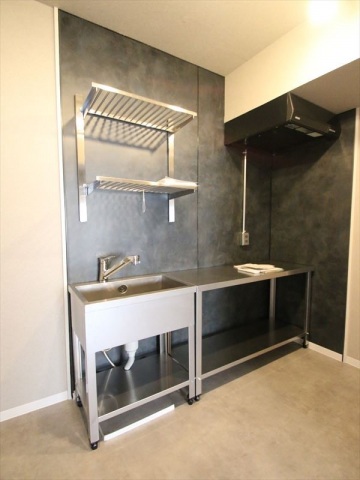 キッチン　おしゃれなキッチンになってます