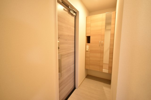 玄関　収納もある玄関です