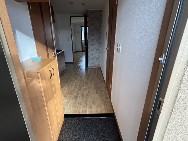 玄関　落ち着いた玄関です