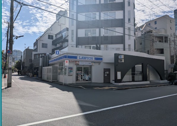コンビニ　ローソン東麻布二丁目店（コンビニ）まで73m