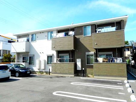 建物外観　防犯カメラ付きでセキュリティ安心！