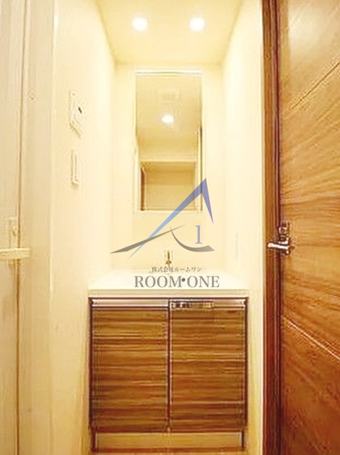 洗面設備　洗面台です。