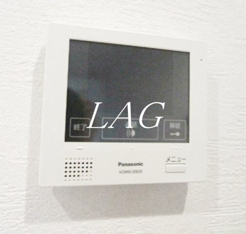 セキュリティ　モニター付きインターホンです。