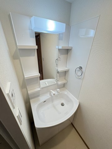 洗面設備　※建築中の為、同ハウスメーカー施工イメージです。