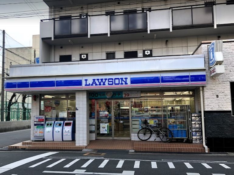 コンビニ　ローソン　長堀橋店（コンビニ）まで217m