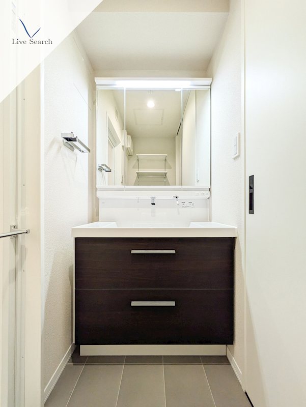 洗面設備　写真は同型タイプ