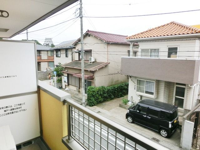 眺望　周辺は住宅街です。