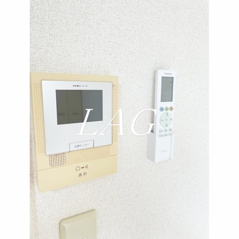 セキュリティ　モニター付きインターホンです。