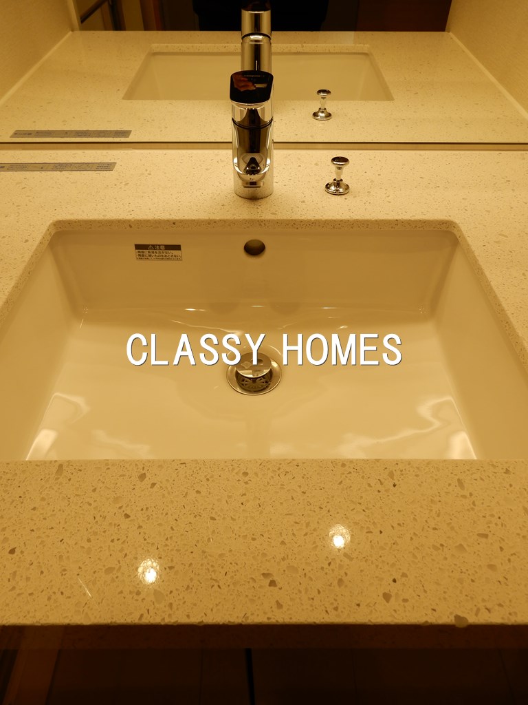 洗面設備　2017年竣工 オープンレジデンシア虎ノ門：洗面所