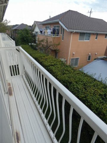 バルコニー　南西向きの明るいお部屋です。