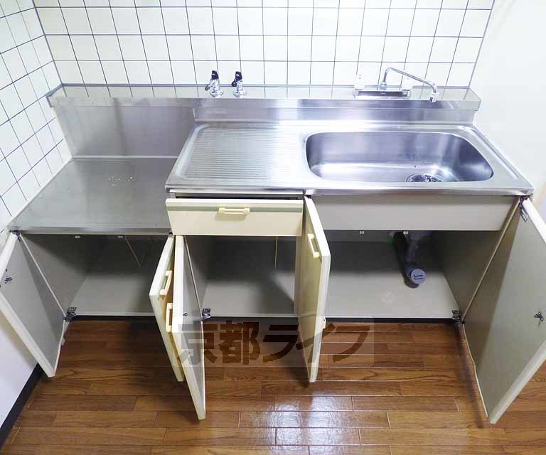 キッチン　ガスコンロ設置可