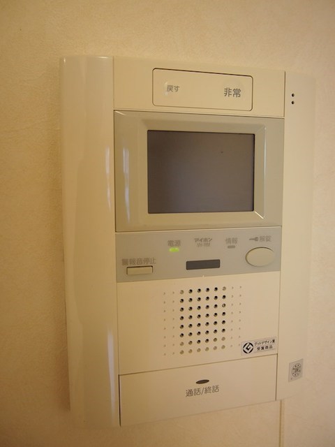 セキュリティ　モニター付インターホン