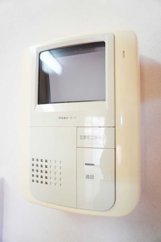 セキュリティ　来客時に便利なＴＶモニターホン