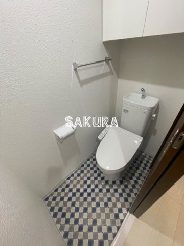 トイレ　嬉しい温水洗浄便座♪