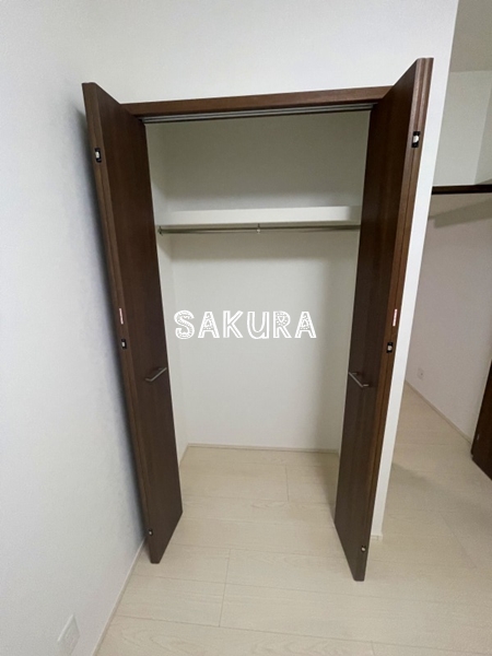 収納　お荷物の多い方でも安心のクローゼット付き♪