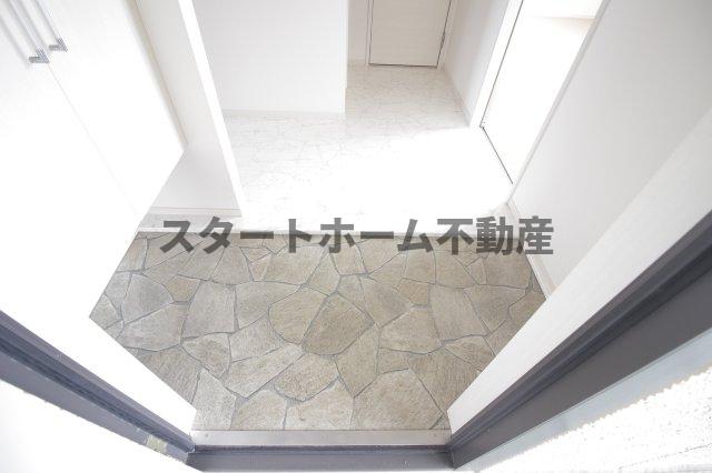 玄関　明るい玄関です