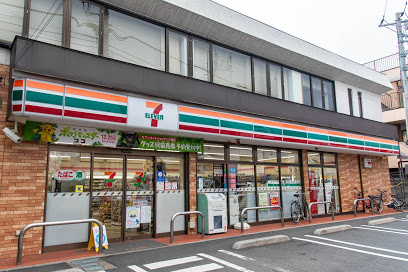 コンビニ　セブンイレブン 本木店（コンビニ）まで423m
