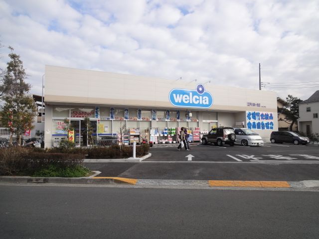 ドラックストア　ウエルシア江戸川本一色店（ドラッグストア）まで300m