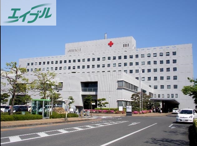 病院　総合病院岡山赤十字病院（病院）まで610m