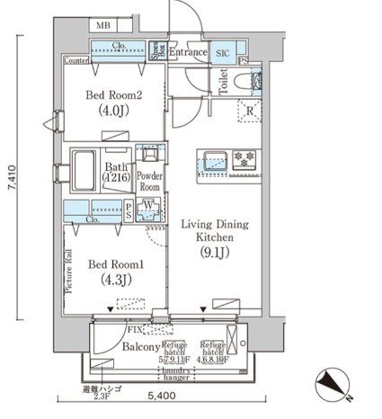 間取り図