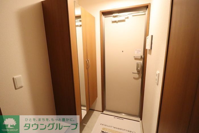 玄関　お問合せはタウンハウジングまで！※現地待合わせ相談可能