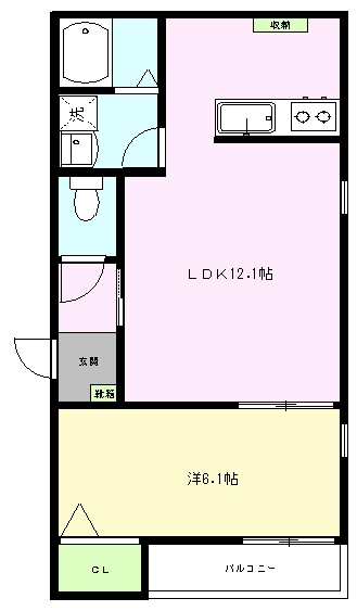 GROM大津の間取り写真