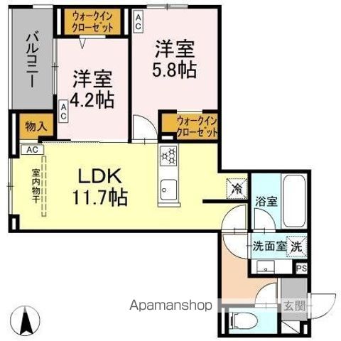 西武新宿線 井荻駅 徒歩13分 3階建 新築の間取り写真