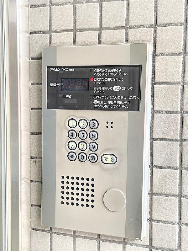 セキュリティ　オートロック（エントランス）