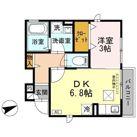 リラ大船の間取り写真