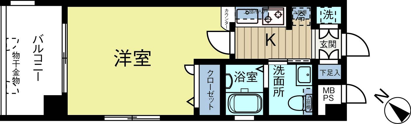 ピュアドームアートフル平尾の間取り写真