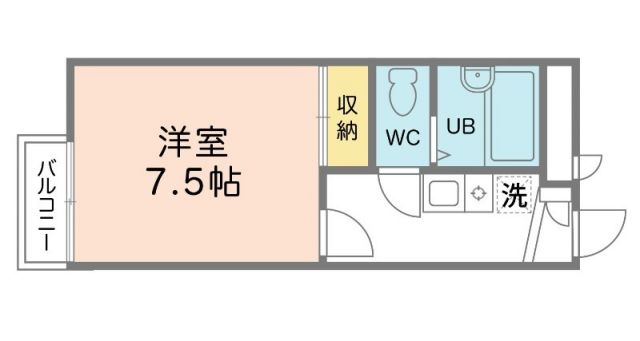 グロリアス作新台の間取り写真