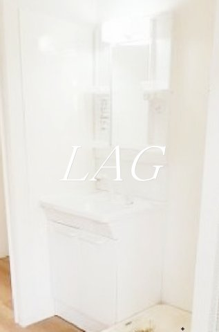 洗面設備　洗面台です。