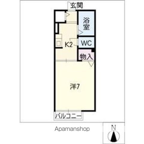 メゾントゥインクルの間取り写真