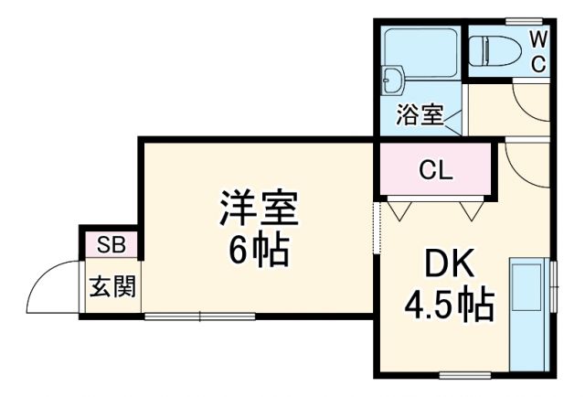 友田ハイツの間取り写真