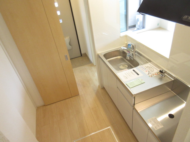 キッチン　浄水器一体型のキッチン