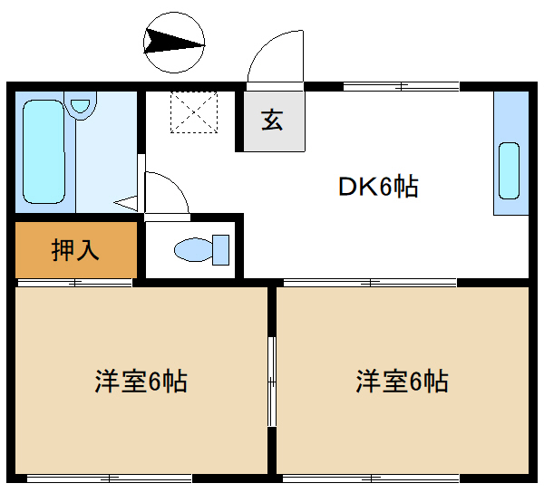 アネックス児玉の間取り