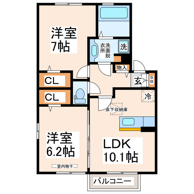 リンデンバウムA_間取り_0