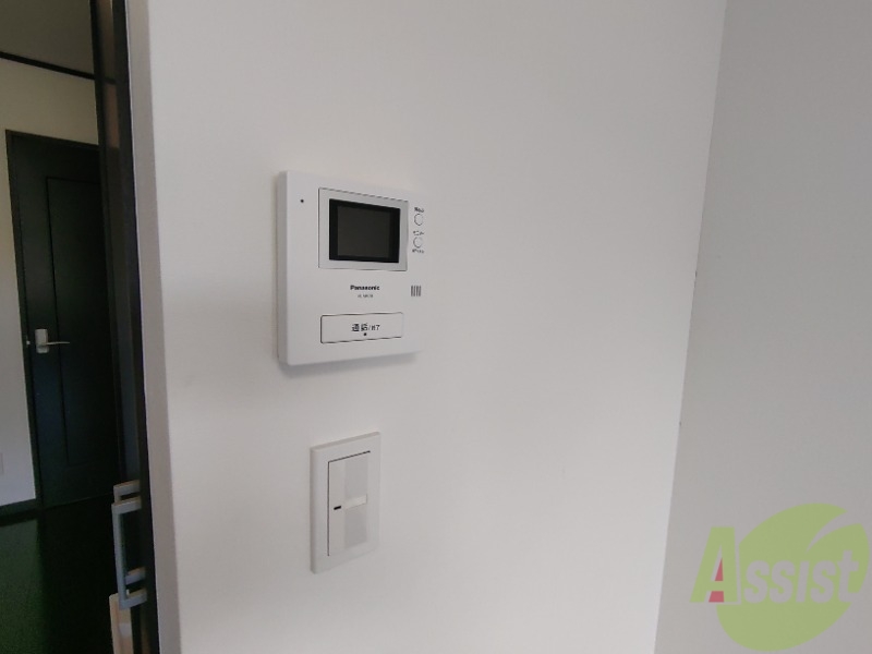 その他設備　モニター付きインターホンで急な来客にも対応できます。