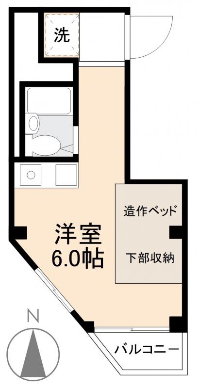 シングルハウスの間取り