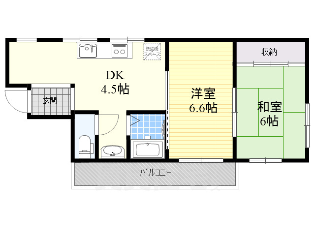 グランディーマドカの間取り