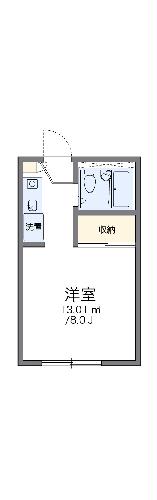 レオパレスジョイフルＭの間取り