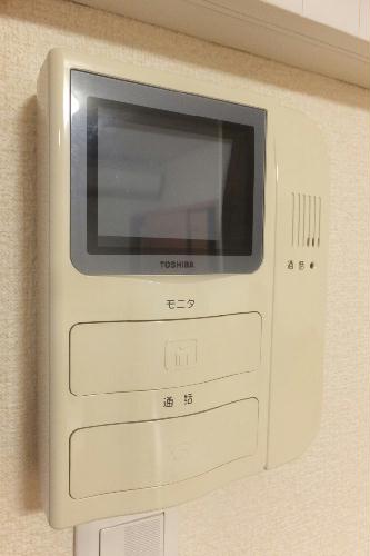 セキュリティ　モニター付きインターホン