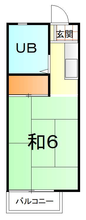 ハイツ向陽の間取り