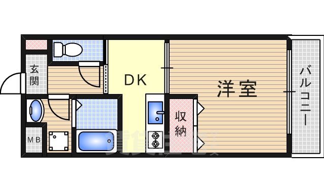 エスコート行基の間取り