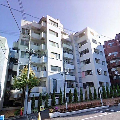 港区赤坂のマンションの建物外観